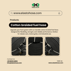 Cotton braided fuel hose - Elastohose